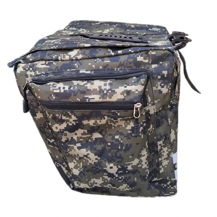 Wholesale Bicycle Rear Frame Pack Outdoor Cycling Camouflage Bicycle Storage Bag