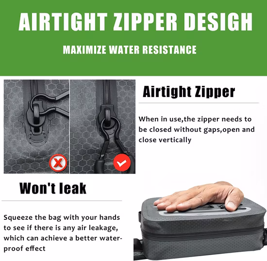 플라이 낚시 방수 허리 가방